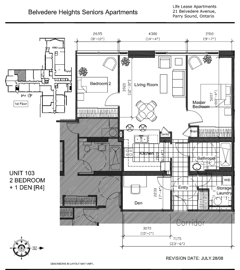 Floor Plans - Belvedere Heights