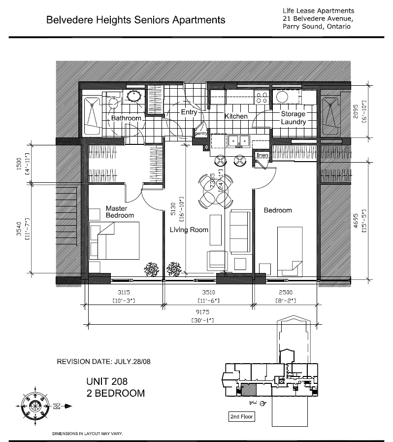 Floor Plans - Belvedere Heights